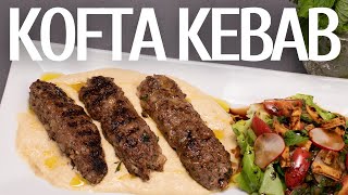 Make Beef Kofta Kebab Recipe  Lebanese Cuisine  THE JUICIEST EVER [upl. by Hunt]