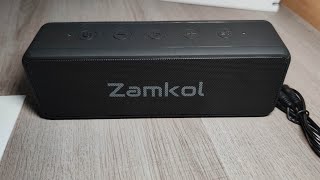 Zamkol ZK106 Wireless Bluetooth Speaker Review [upl. by Gibbs88]