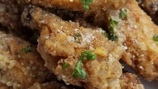 WINGSTOP GARLIC PARMESAN WINGS Super Easy Recipe [upl. by Jackquelin]