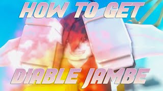 How to get Demon StepDiable Jambe in Grand Piece Online [upl. by Ynabla]