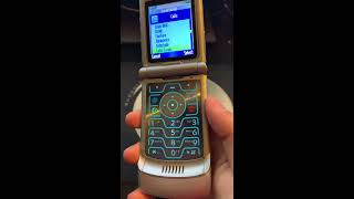 Motorola RAZR V3  Ringtones [upl. by Aisemaj]