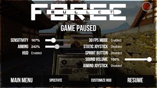 Bullet Force  In Game Settings [upl. by Pomfrey]