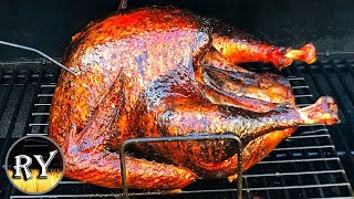 Whole Turkey Smoked On The Oklahoma Joes Highland [upl. by Tunnell]