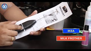 IKEA MILK FROTHER Review amp Battery Installation [upl. by Tecu]