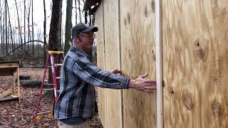 Installing the Board amp Batten Wall [upl. by Collar]