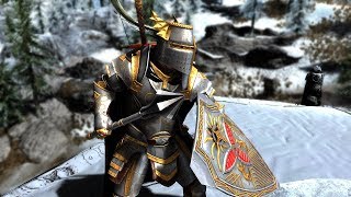 Skyrim Artifacts  The Breton Paladin Full Walkthrough [upl. by Katleen]