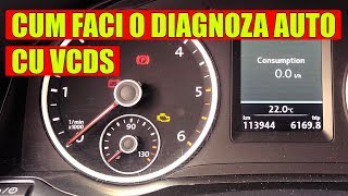 TUTORIAL Cum citesti  scanezi erorile cu VCDS VAG COM la VW Skoda Audi Seat in 4 pasi [upl. by Roer]