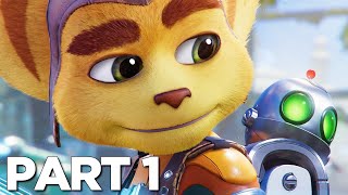 RATCHET AND CLANK RIFT APART PS5 Walkthrough Gameplay Part 1  INTRO PlayStation 5 [upl. by Roley]