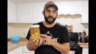 Making Pickled Quail Eggs [upl. by Eidnalem]