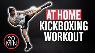 Full Kickboxing Workout At Home [upl. by Yelekreb920]