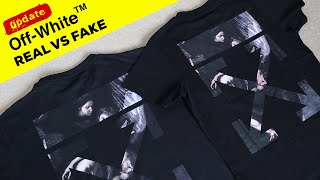 UPDATED Real vs Fake Off White Tshirt Review Guide [upl. by Hasila]