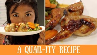 How to Cook Quail A QUICK and Delicious Quail Recipe [upl. by Anaxor]