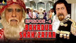 Bahadur Shah Zafar Episode 4  Hindi Tv Serials  Sri Balaji Video [upl. by Ayikahs]