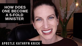 How Does One Become a FiveFold Minister  Apostle Kathryn Krick [upl. by Wynn]