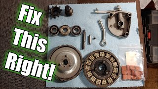 How To Correctly Adjust A Motorized Bike Clutch [upl. by Nnylav]