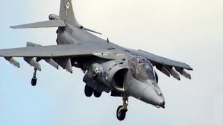 Harrier Jump Jet  Vertical Flight [upl. by Htebazil]