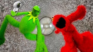 Kermit The Frog and Elmo get a 360 Camera [upl. by Abla]