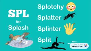 Three Consonent Blends Trigraphs sch scr shr sph spl spr [upl. by Ellehsram]