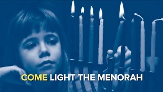 Chanukah Oh Chanukah  in English AND Yiddish Lyrics video [upl. by Behrens949]