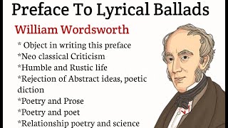 Preface To Lyrical Ballads By William Wordsworth [upl. by Richela359]