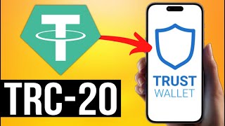 How to Add USDT TRC20 to Trust Wallet IN 20 SECONDS [upl. by Risser]