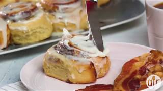 The Perfect Cinnamon Roll Icing  Breakfast amp Brunch  Allrecipescom [upl. by Roscoe322]