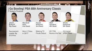 2018 Go Bowling PBA 60th Anniversary Classic Stepladder Finals [upl. by Tallou]