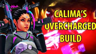 Calimas Overcharge Shotgun Build Larcenauts [upl. by Nylrahc]