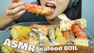 ASMR Seafood Boil  Bloves Sauce EATING SOUNDS  SASASMR [upl. by Euridice]