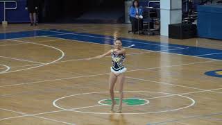 Shaelyn Albrecht University of Michigan Baton Twirler  2017 NBTA Collegiate Twirling Champion [upl. by Notfilc351]