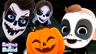 Its Halloween Night  Halloween Songs for Kids  Emma amp David Nursery Rhymes [upl. by Audris]