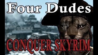 Four Dudes Conquer Skyrim [upl. by Arev]