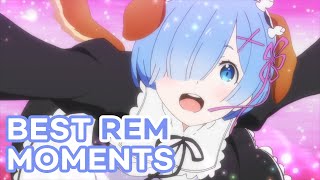 Best Rem Moments  ReZERO Starting Life in Another World [upl. by Alilak]