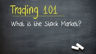 Trading 101 What is the Stock Market [upl. by Katharyn]