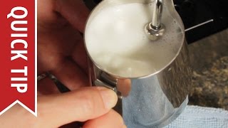 How to AutoFroth Milk for Lattes [upl. by Adoh]