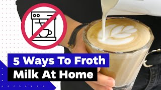 How To Froth Milk At Home Best Milk Frothers Review [upl. by Riay]