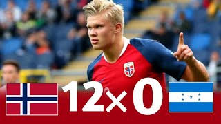 Norway vs Honduras 120Erling Haaland Scores 9 Goals U 20 World Cup Highlights amp Goals HD [upl. by Tillman907]