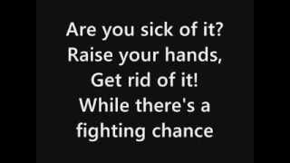 Skillet  Sick Of It lyrics [upl. by Nyllewell984]