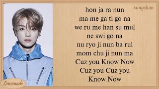 NCT U  Know Now Easy Lyrics [upl. by Frey81]