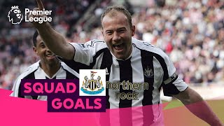 Stunning Newcastle United Goals  Shearer Cisse Shelvey  Squad Goals [upl. by Judson]