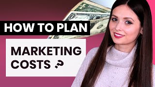 Planning your marketing budget in 6 steps FOR NEWBIES [upl. by Elleniad]