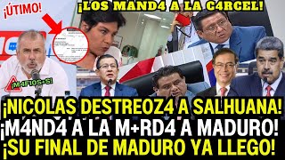 LO ÚLTIMO NICOLÁS LUCAR LO MANDA A LA C4RCEL A SALHUANA Y MADURO TRAS SUS ACCIONES NEF4STS [upl. by Eenaj]