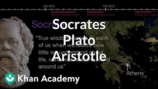 Socrates Plato Aristotle  World History  Khan Academy [upl. by Anaicul]