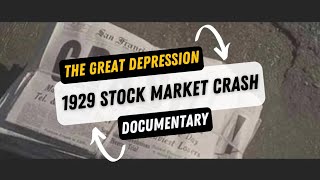 1929 Stock Market Crash and the Great Depression  Documentary [upl. by Ardehs]