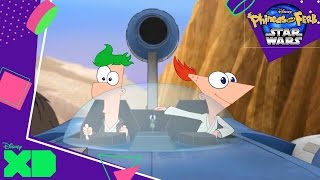 Phineas and Ferb Star Wars  Tatooine Song  Official Disney XD UK [upl. by Nohtanhoj]