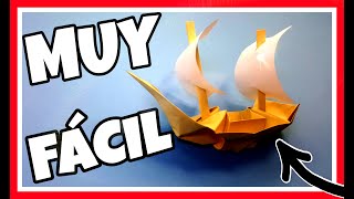 ✅ Como Hacer un Barco PIRATA de papel FACIL Paso a Paso 【ORIGAMI】 [upl. by Annabel]