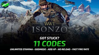 ISONZO Cheats Add XP No Reload Unlimited Stamina Godmode   Trainer by PLITCH [upl. by Whiting]