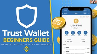 Trust Wallet Tutorial for Beginners How to Use Trust Wallet App [upl. by Adnylg]