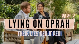 7 More Lies Meghan Markle and Prince Harry Said On Oprah [upl. by Kayla]