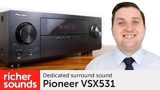 Pioneer VSX531  AV receiver  Richer Sounds [upl. by Ahsykal]